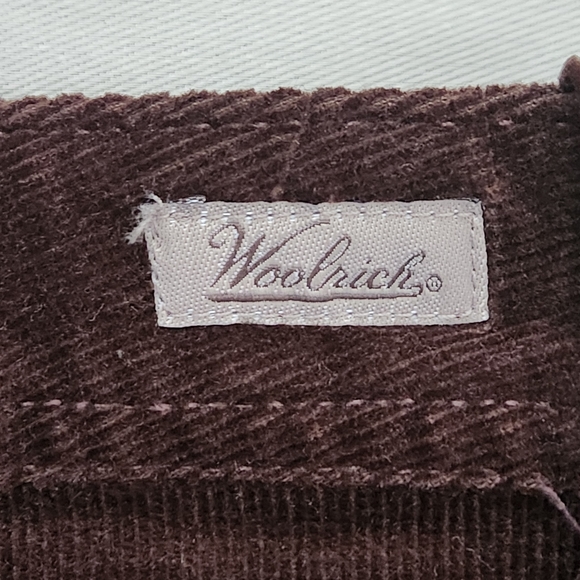 WOOLRICH Brown Vintage Corduroy A-Line Skirt - 10 - Picture 11 of 15